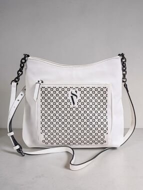 Simply Vera Vera Wang Bright White Minimalist Crossbody Bag